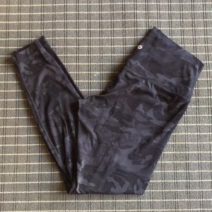 Lululemon Align Black Camo Size 10